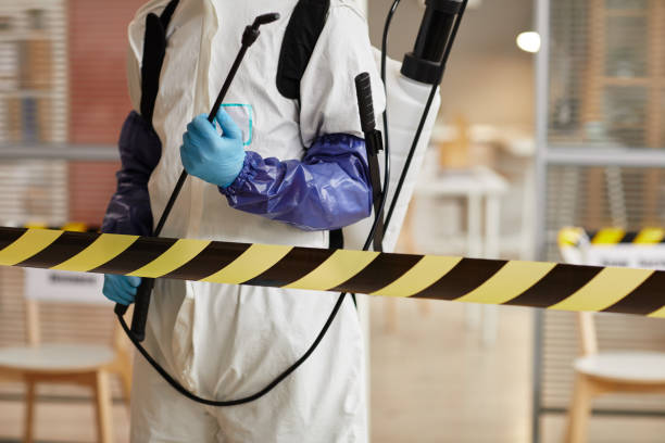 Professional Biohazard technician working in Highland Park, NJ